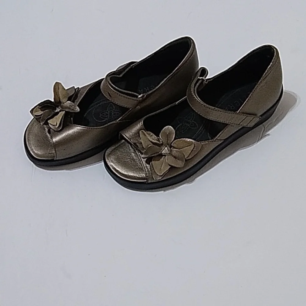 Ziera Mary Jane Peep Toe Wedge Sandal